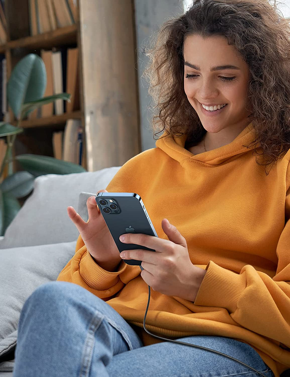 USB C to Lightning Cable 6FT - Mfi Certification Lightning Cable Compatible with Iphone 14/14 Pro/14 Pro Max, Iphone 13/12/11/X/XR/XS/8 Series, Ipad 9, Airpods Pro, and More